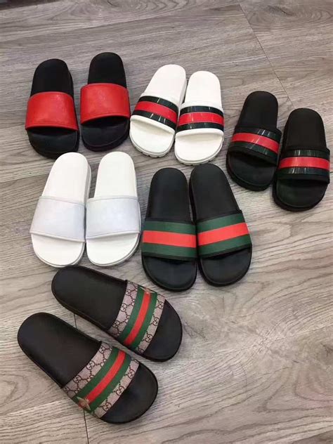 leather replica gucci sneakers|gucci slides are they real.